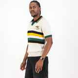 Bafana Bafana YD Stripe SS Knitwear Polo-Ivory