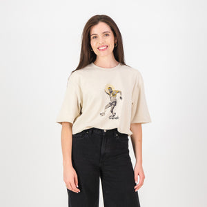 Doctor Khumalo Boxy Crew Tee-Ivory