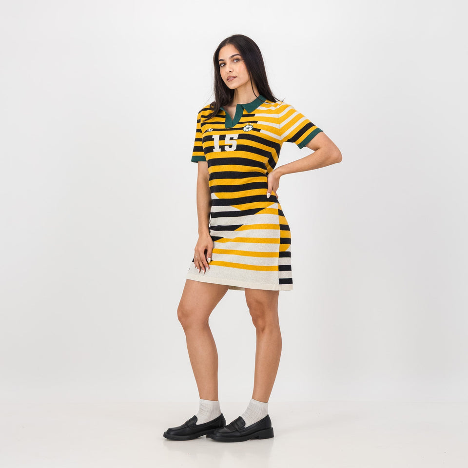 Doctor Khumalo Knit Dress-Ivory