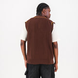 Kaizer Chiefs Heritage Crochet Vest-Chocolate