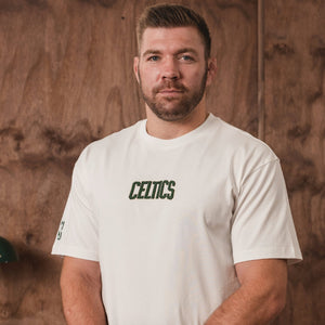 NBA Boston Celtics Boxy Tee-White