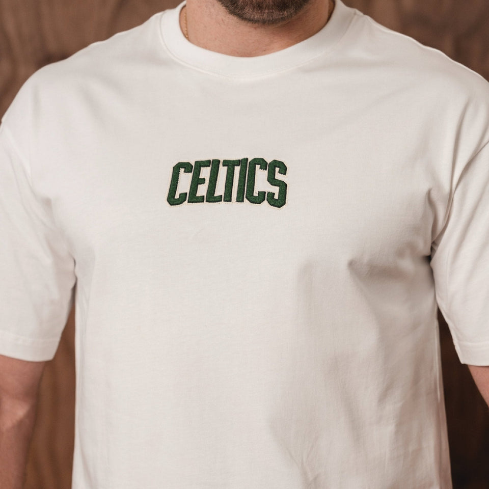NBA Boston Celtics Boxy Tee-White