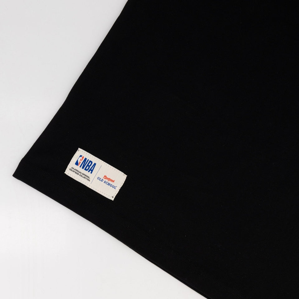 NBA Chicago Bulls Boxy Tee-Black