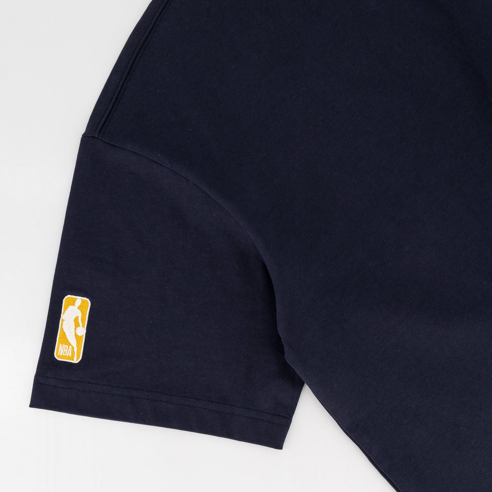 NBA Golden State Warriors Boxy Tee-Navy