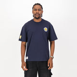 NBA Golden State Warriors Boxy Tee-Navy