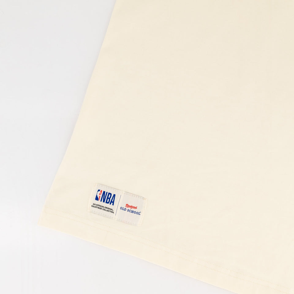 NBA LA Lakers Boxy Tee-Ivory