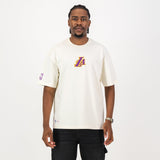 NBA LA Lakers Boxy Tee-Ivory