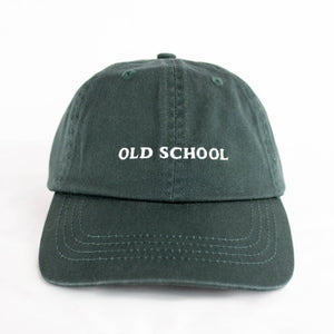 Old School Leisure Cap – OS Green