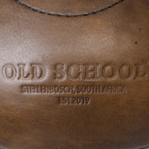 Old School Rugby Ball-Dark Brown