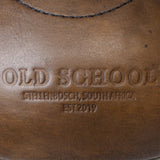 Old School Rugby Ball-Dark Brown