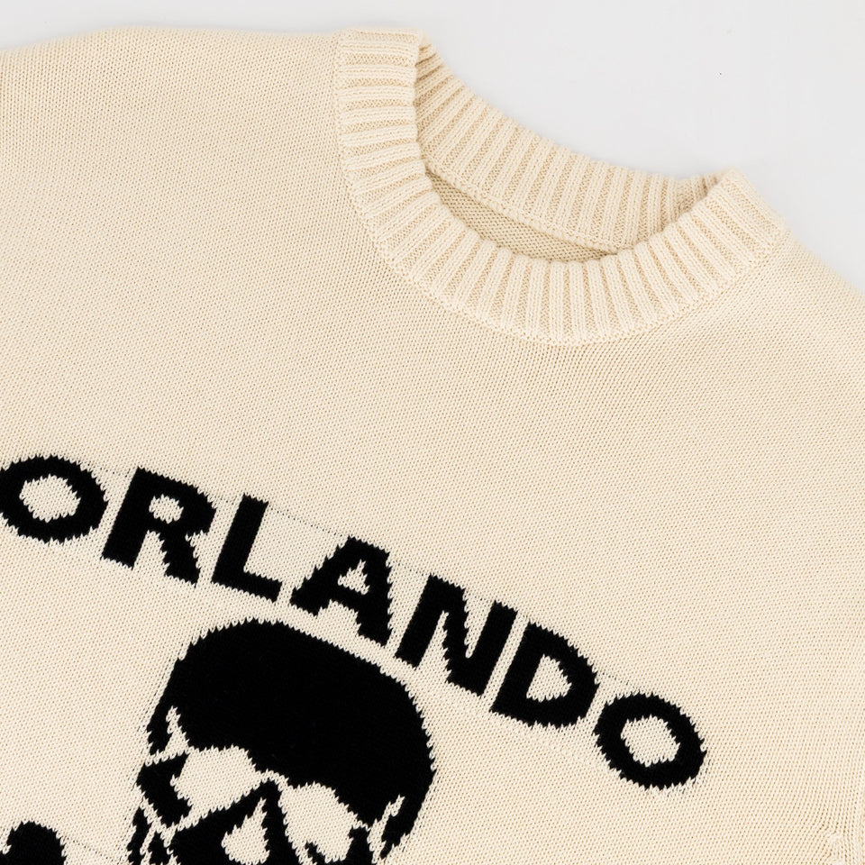 Orlando Pirates Xbone Crew Knit LS Jersey-Ivory