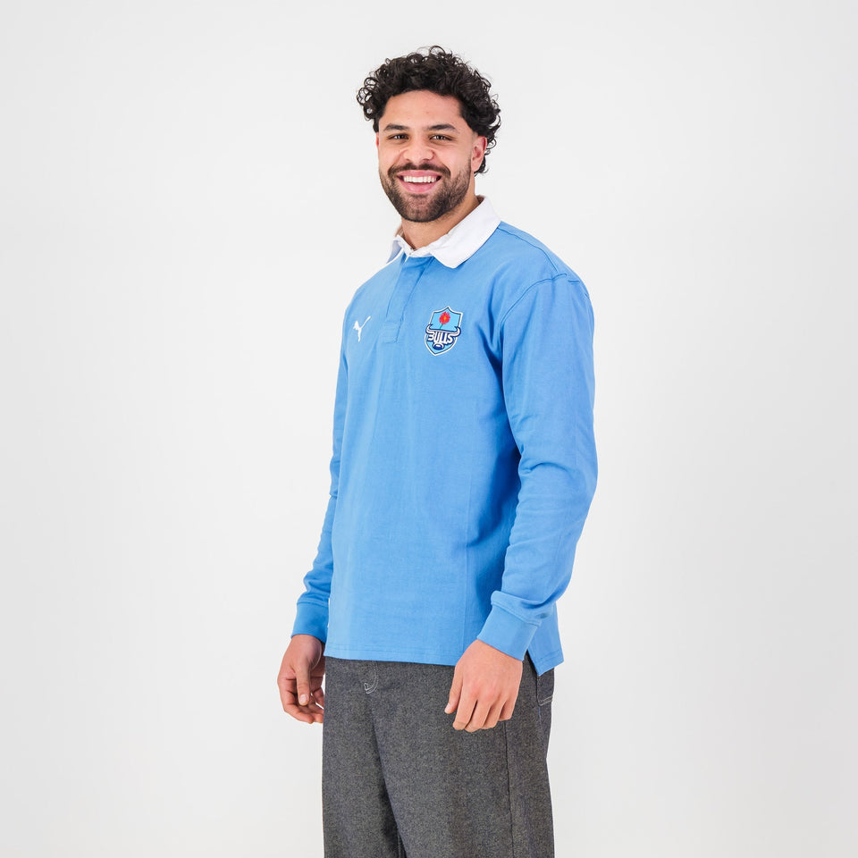 Provincial Bulls LS Rugby Jersey-Palace Blue