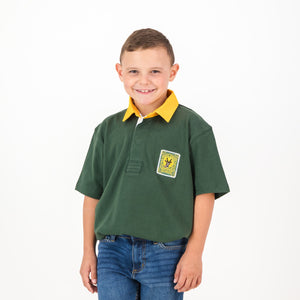 SA Supporters Kids SS Rugby Jersey- OS Green