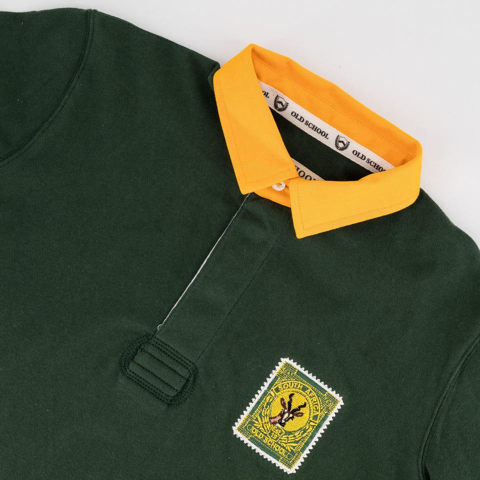 SA Supporters Kids SS Rugby Jersey- OS Green