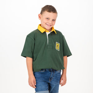 SA Supporters Kids SS Rugby Jersey- OS Green