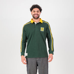 SA Supporters Styled LS Rugby Jersey -OS Green