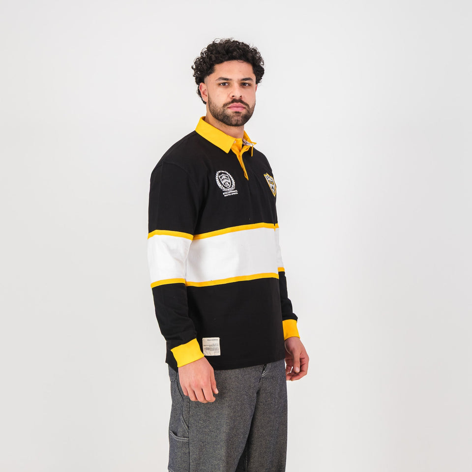 School Voortrekker Bethlehem LS Rugby Jersey-Black