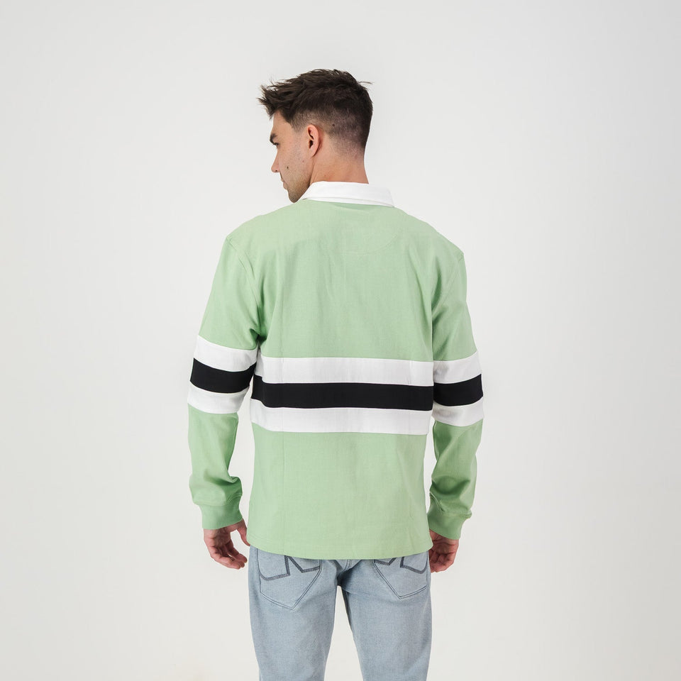 Schools Marlow LS Rugby Jersey -  Sap Green