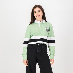 Schools Marlow LS Rugby Jersey -  Sap Green