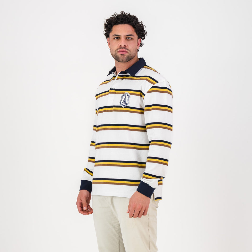 Schools Monument YD LS Rugby Jersey-White