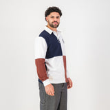 Schools Northwood Quartered LS Rugby Jersey-White