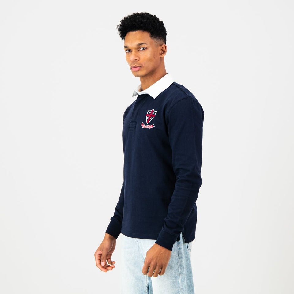 Schools St Benedicts LS Rugby Jersey-Navy