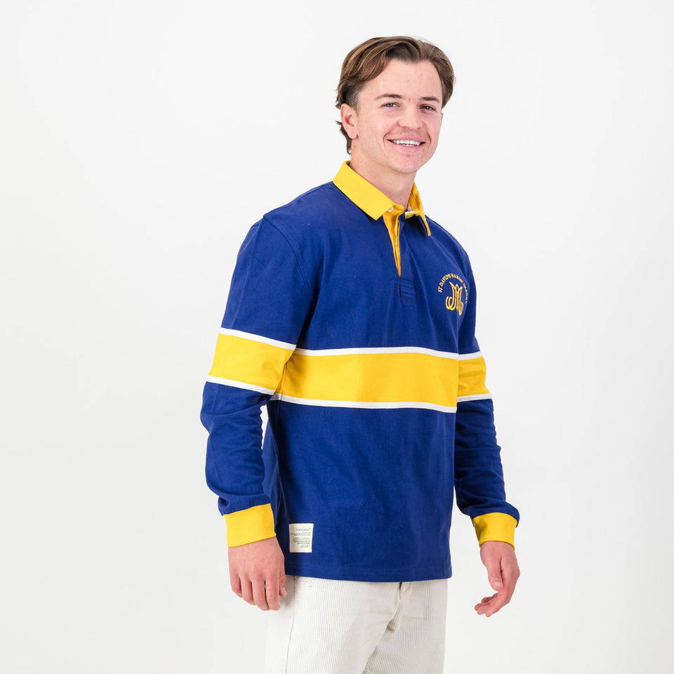 Schools St Davids LS Rugby Jersey-Bellwhether Blue