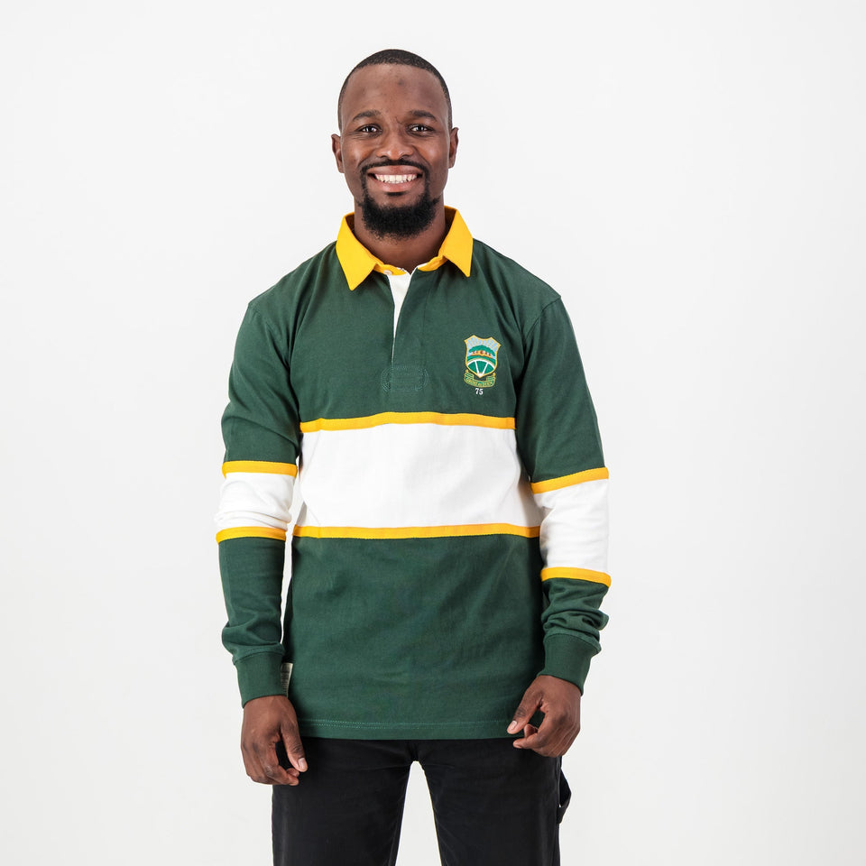 Schools Wonderboom Long Sleeve Rugby Jersey-Os Green