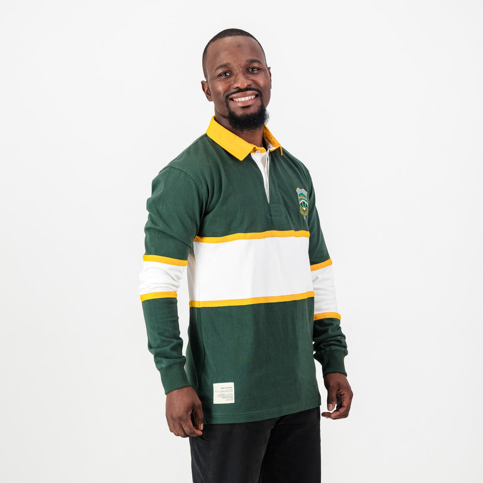 Schools Wonderboom Long Sleeve Rugby Jersey-Os Green
