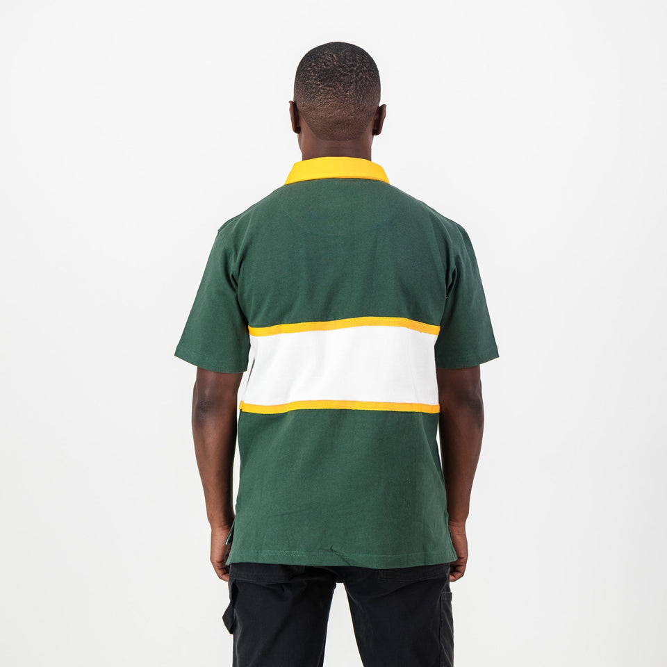 Schools Wonderboom Short Sleeve Rugby Jersey-Os Green