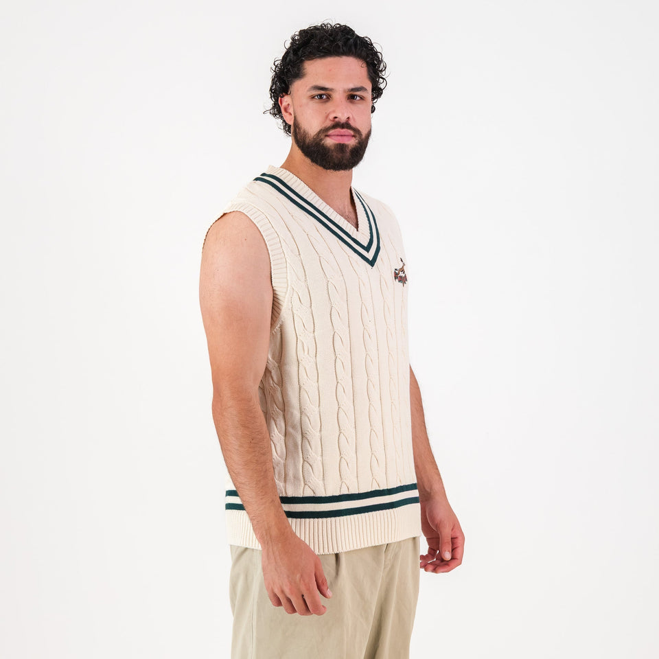 Springboks 95 Vest Knit - Ivory