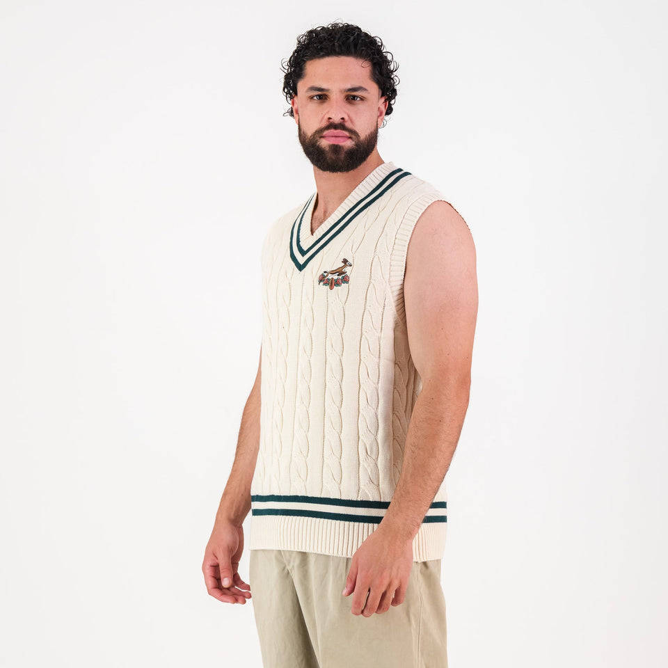 Springboks 95 Vest Knit - Ivory