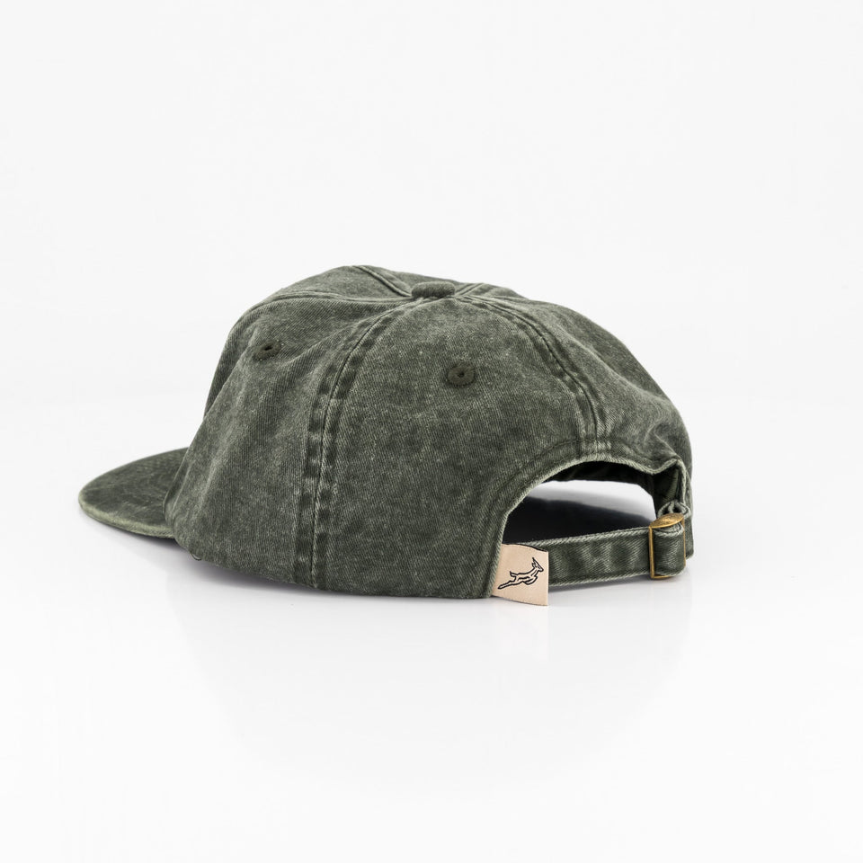 Springboks satin stitch traditional Cap-Green