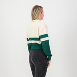 Springboks CB Zip Through Sweat-OS Green