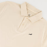 Springboks Contrast Embroidery Polo-Ivory