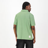 Springboks Contrast Embroidery Polo-Kashmir