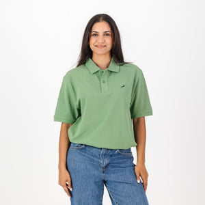 Springboks Contrast Embroidery Polo-Kashmir
