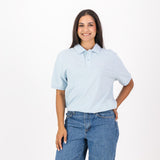 Springboks Contrast Embroidery Polo- Skyway
