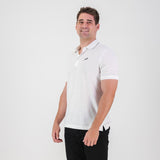 Springboks Golf SS Polo - White