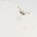 Springboks HS Sml Logo L Crew Tee-White