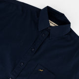 Springboks Ladies Oxford Shirt-Navy