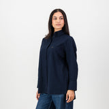Springboks Ladies Oxford Shirt-Navy