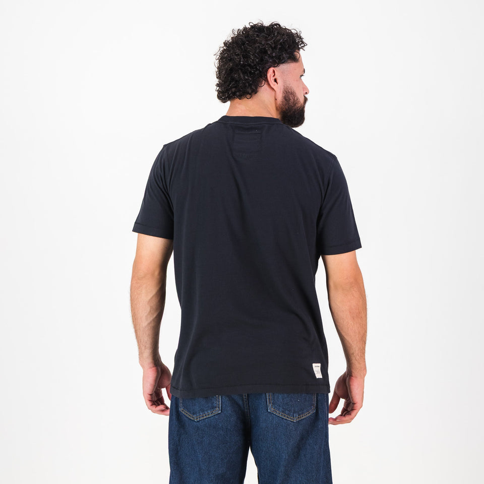 Springboks LC EMB Regular Crew Tee - Black