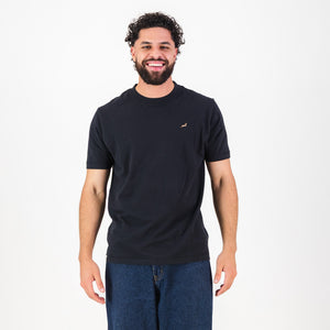 Springboks LC EMB Regular Crew Tee - Black