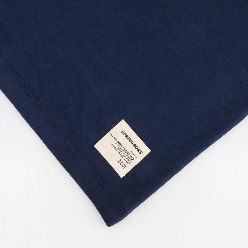 Springboks LC EMB Regular Crew Tee - Navy