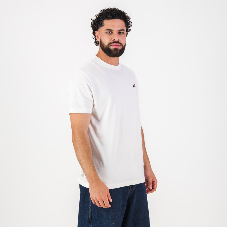 Springboks LC EMB Regular Crew Tee - White