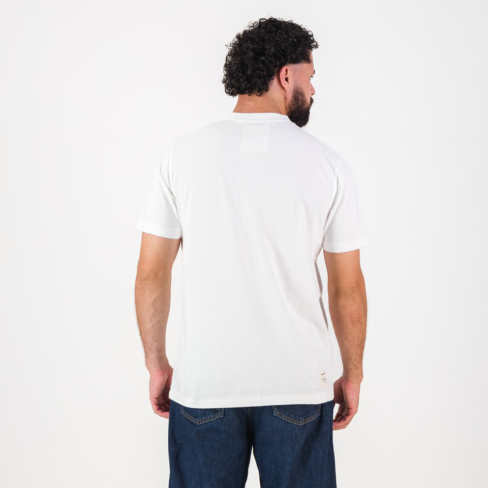 Springboks LC EMB Regular Crew Tee - White