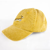 Springboks Natural Emb Dad Cap - Mustard