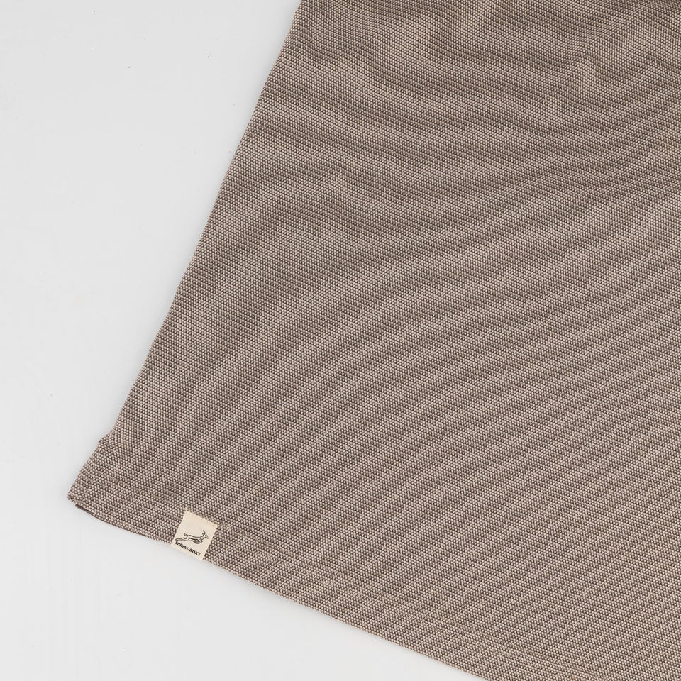Springboks Pique Striper SS Polo - Tobacco Brown