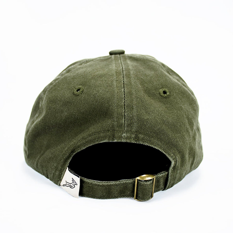 Springboks Shield Dad Cap - Military Olive